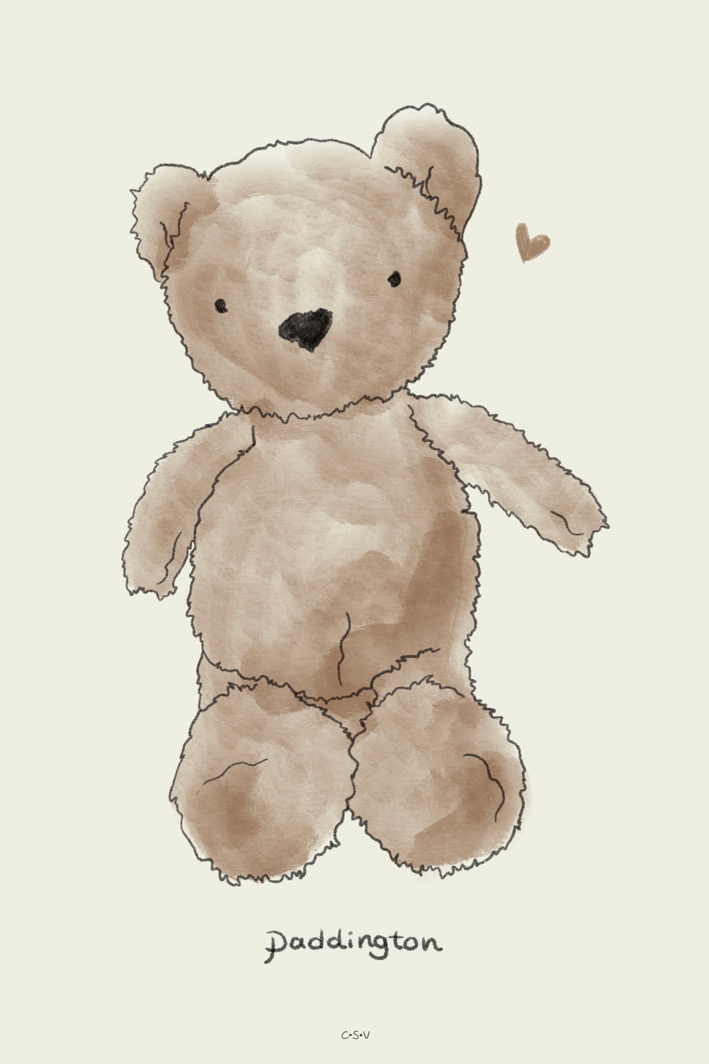 Furry Friend Gepersonaliseerde print
