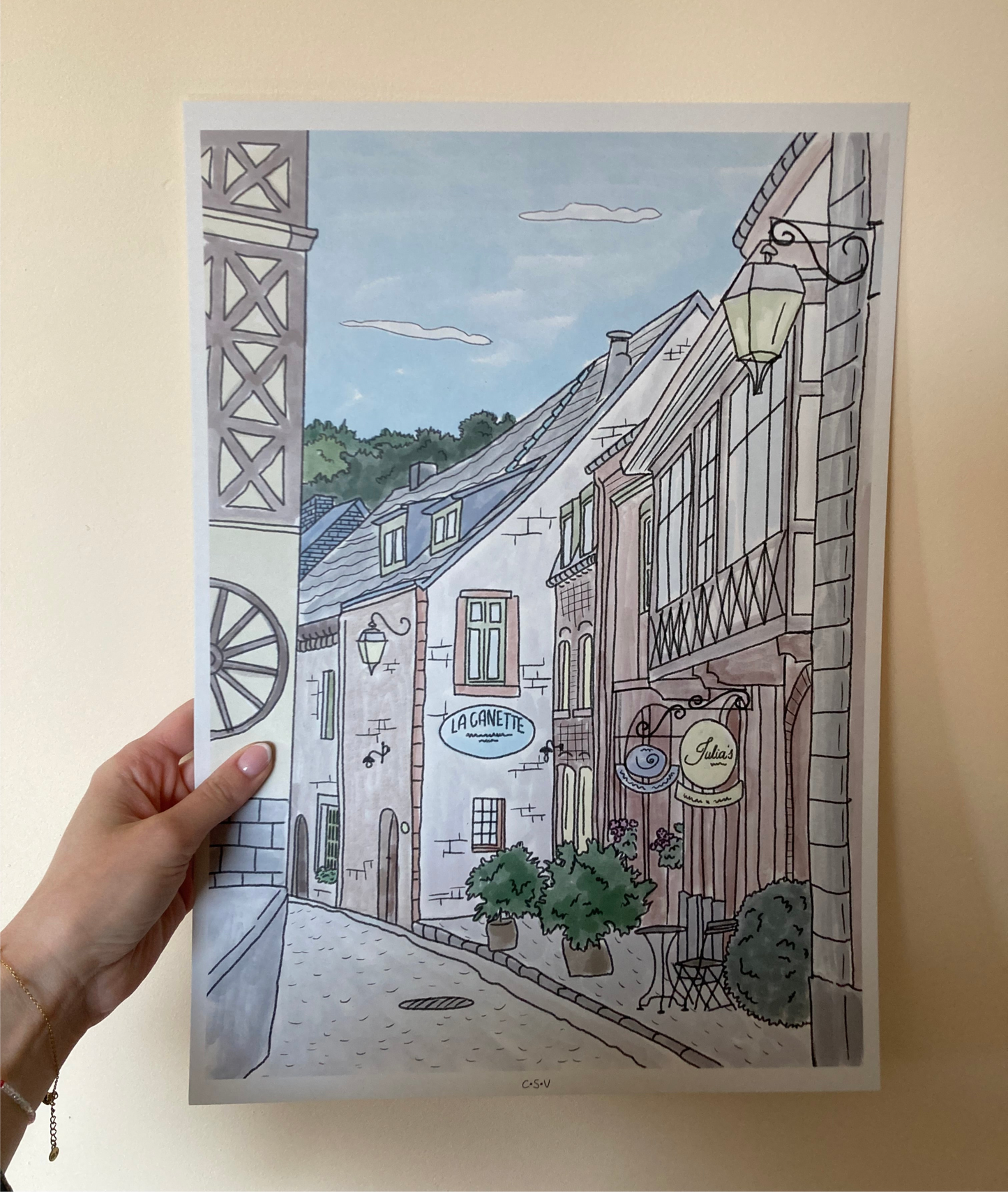 Bon Voyage Print